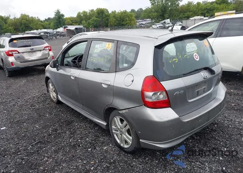 2008 Honda Fit Sport from USA, damaged, VIN JHMGD37698S033530